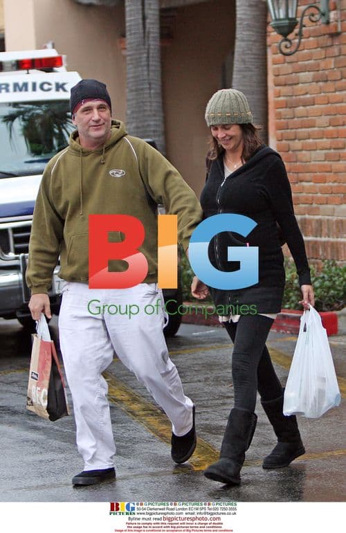 Daniel Baldwin and Pregnant Girlfriend in Malibu