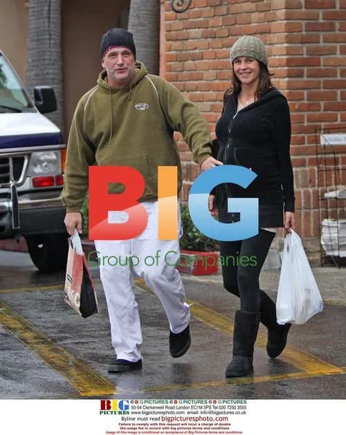 Daniel Baldwin and Pregnant Girlfriend in Malibu