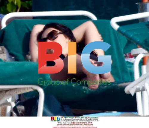 Martine McCutcheon and Jack McManus on vacation