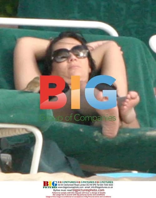 Martine MCutcheon on holiday with boyfriend