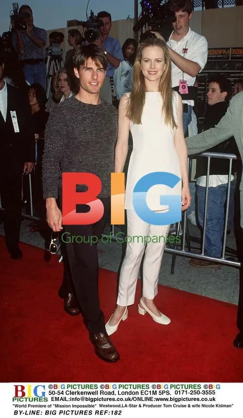 Tom Cruise & Nicole Kidman at "Mission Impossible" Premiere