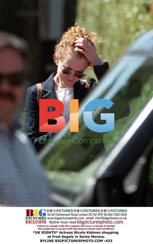 Nicole Kidman Shopping in Santa Monica
