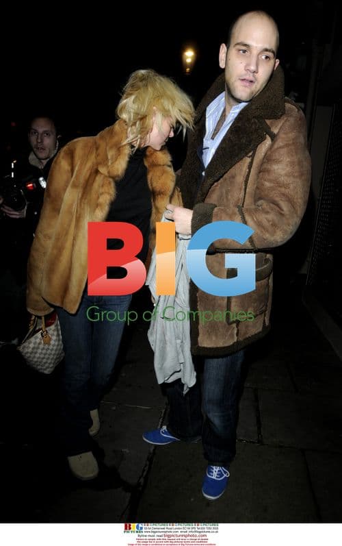 Tara Reid leaves Mahiki club with Jaime Winston and Alfie Allen