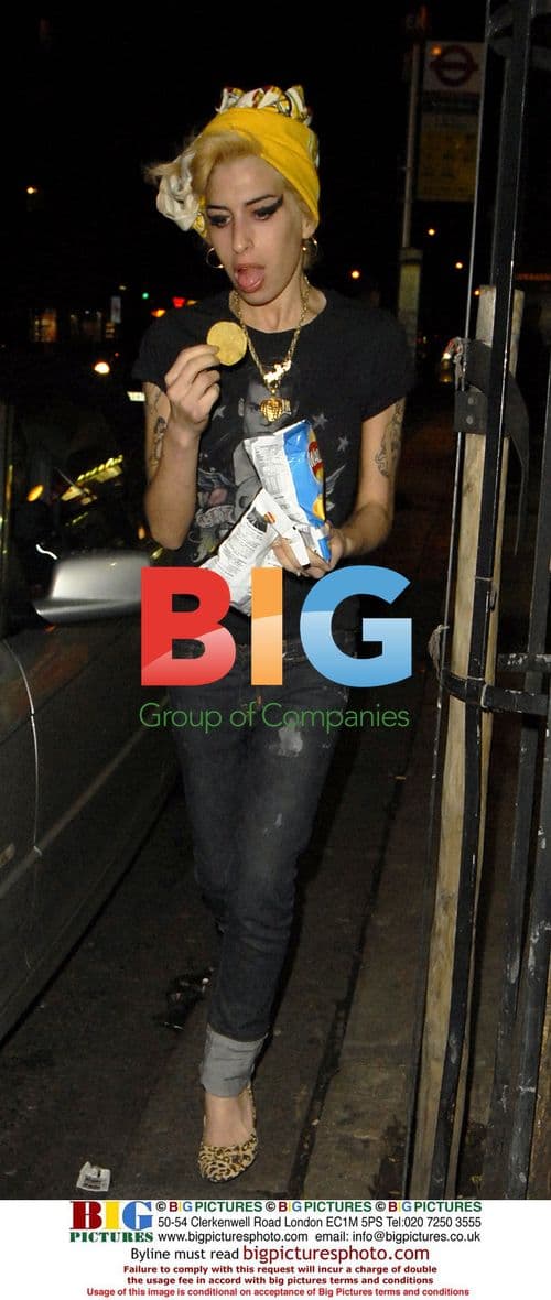 Amy Winehouse's Blonde Look