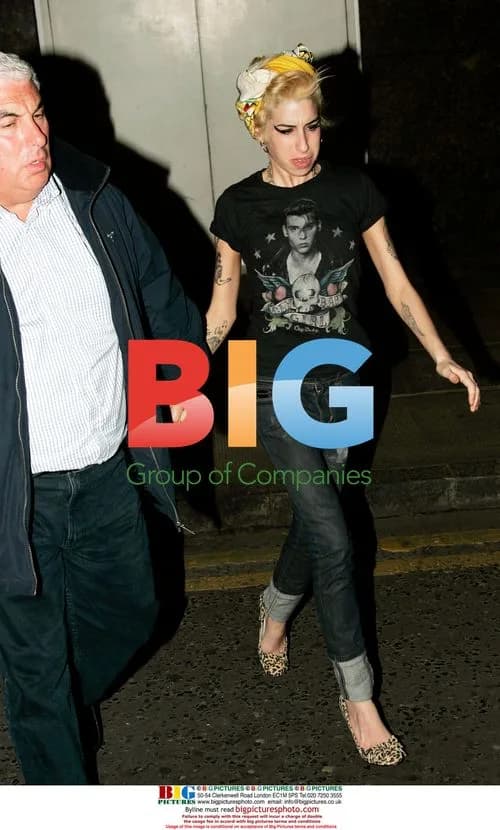 Amy Winehouse's New Blonde Look