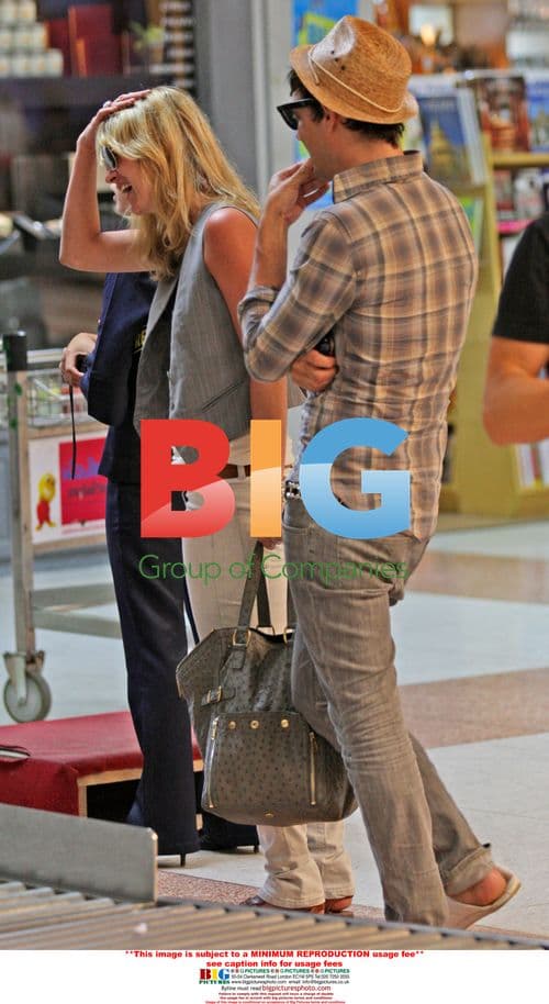 Kate Moss and Jamie Hince at Thailand Airport