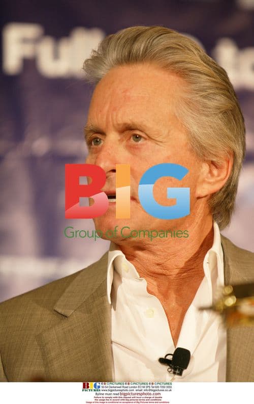 Michael Douglas at CES 2008 Launch