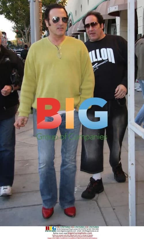 Dice Clay and Frank Stallone Dine in Beverly Hills