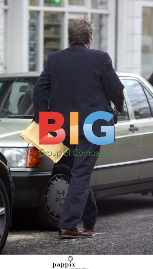 Simon Ward Doing Errands in London