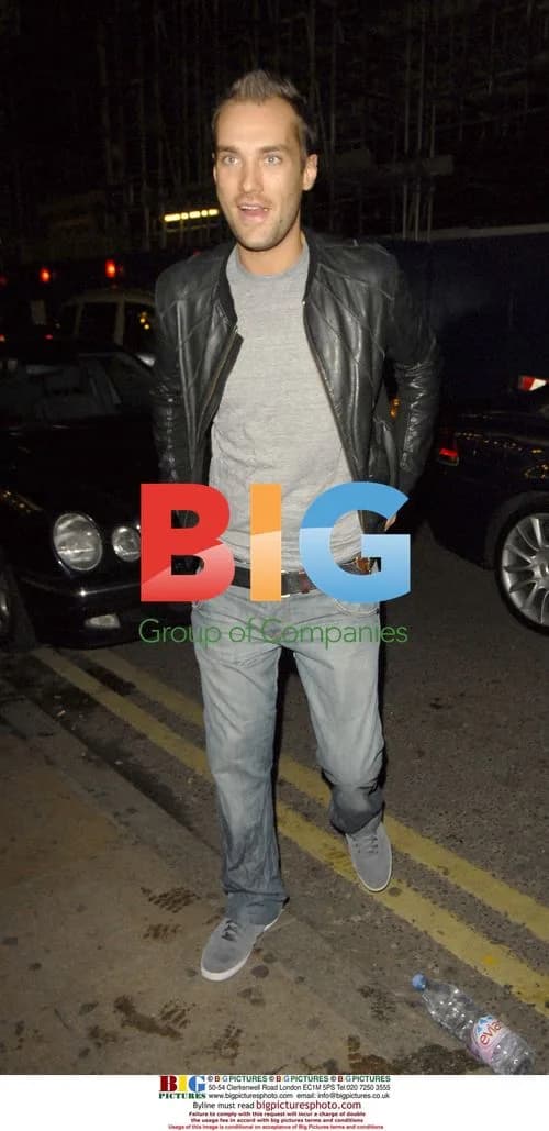 Calum Best at Chris Rock's Party