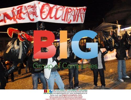 Protest against garbage dumps in Naples
