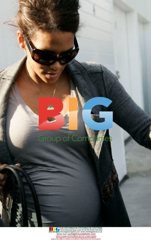 Halle Berry and Gabriel Aubry at Pediatrician's Office