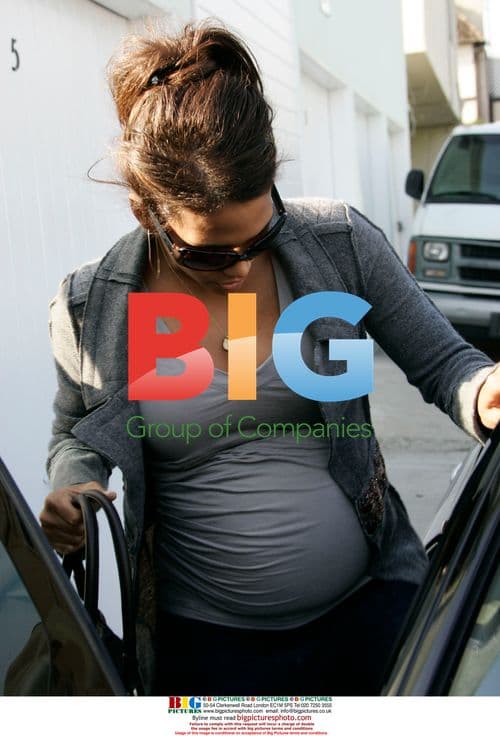 Halle Berry and Gabriel Aubry at Pediatricians Office