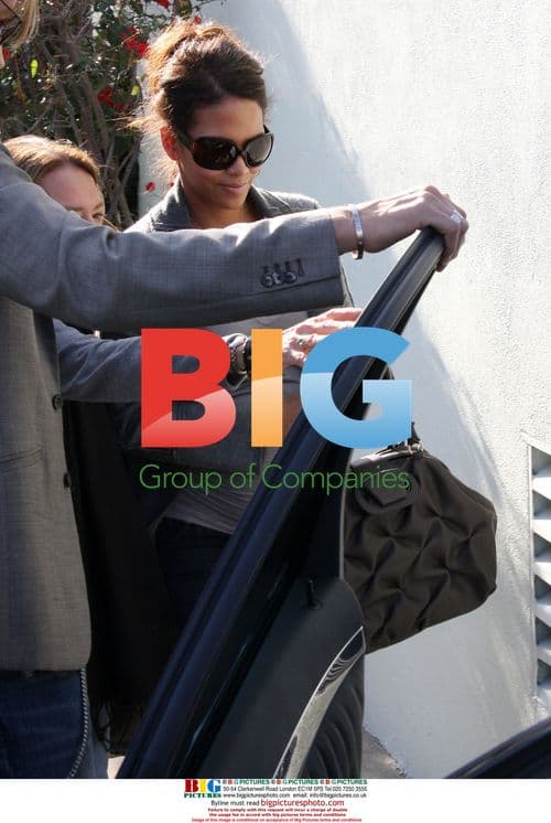 Halle Berry and Gabriel Aubry at Pediatrician's Office