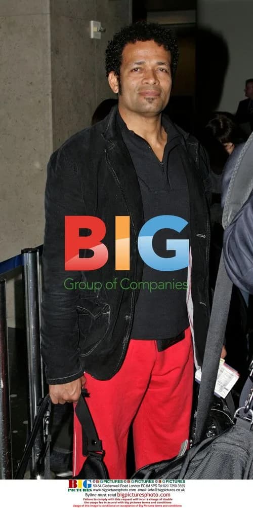Mario Van Peebles at LAX Airport