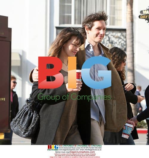 Milla Jovovich and Paul W.S. Anderson Enjoy a Birthday Outing