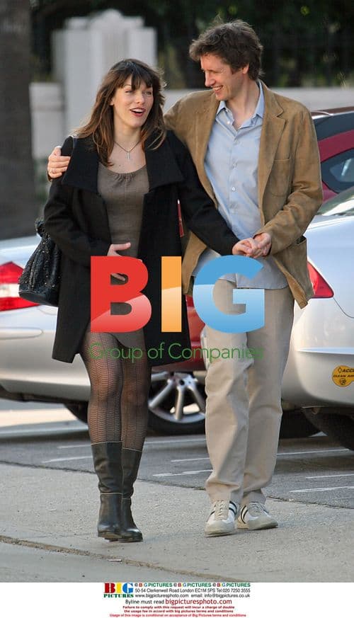 Milla Jovovich and Paul W.S. Anderson out in LA