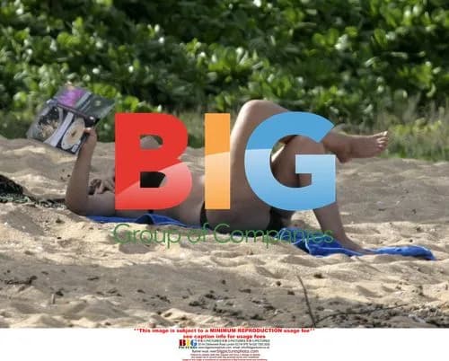 Pierce Brosnan and Keely Shaye Smith Beach Outing