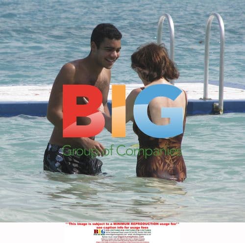 Sir Trevor McDonald vacationing in Jamaica