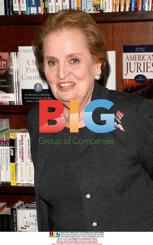 Madeleine Albright launches new book