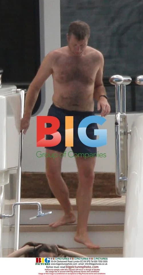 Roman Abramovich and Daria Zhukova on holiday yacht