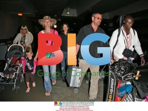 Heidi Klum and Family Return from Vacation