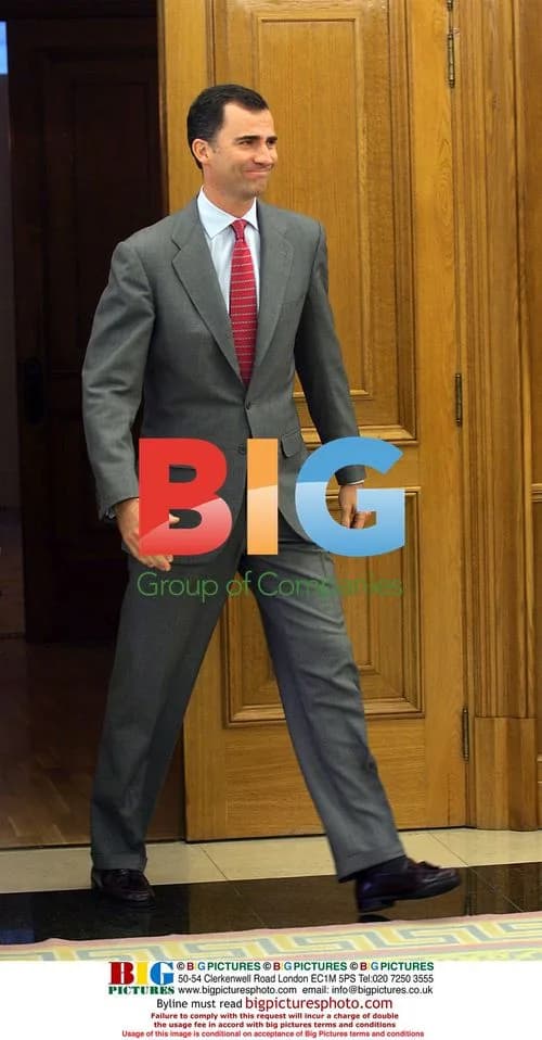 Prince Felipe Meets American Senate Delegation
