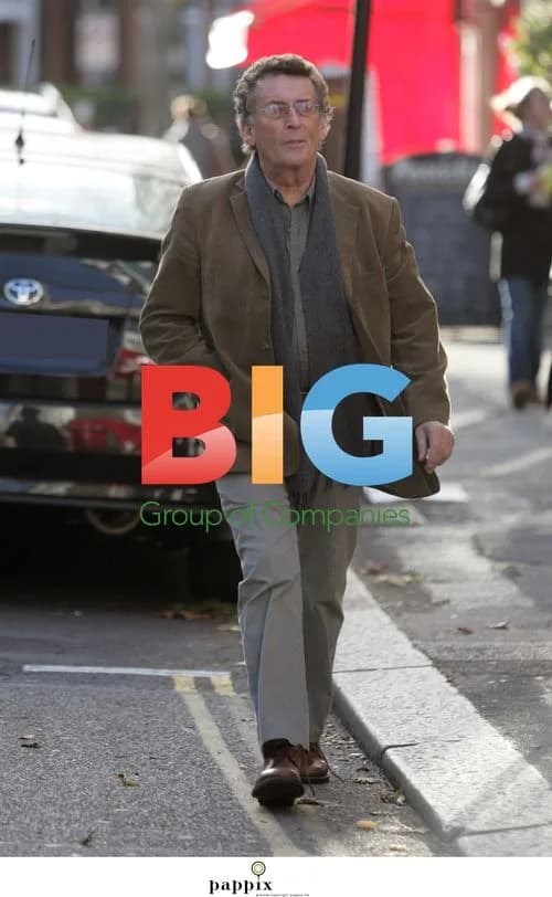Actor Robert Powell spotted in London
