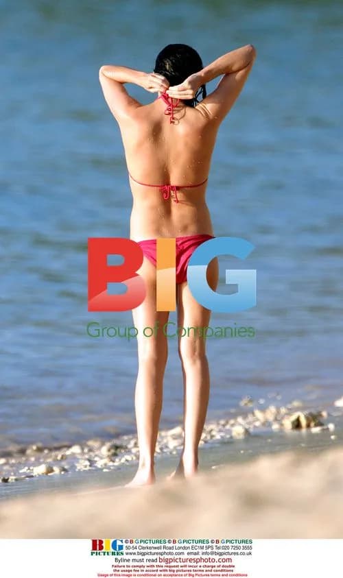 Andrea Corr and boyfriend Brett Desmond in Caribbean