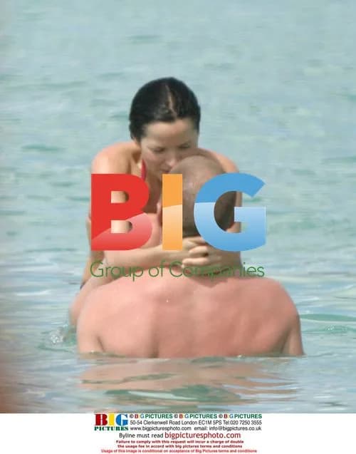 Andrea Corr and boyfriend on Caribbean vacation