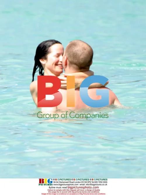Andrea Corr and boyfriend on Caribbean vacation