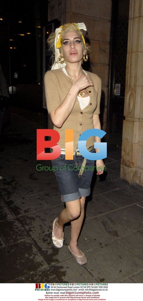 Amy Winehouse out and about in London