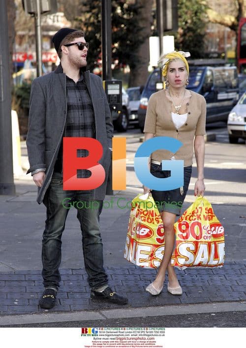 Amy Winehouse Goes Shopping in West London