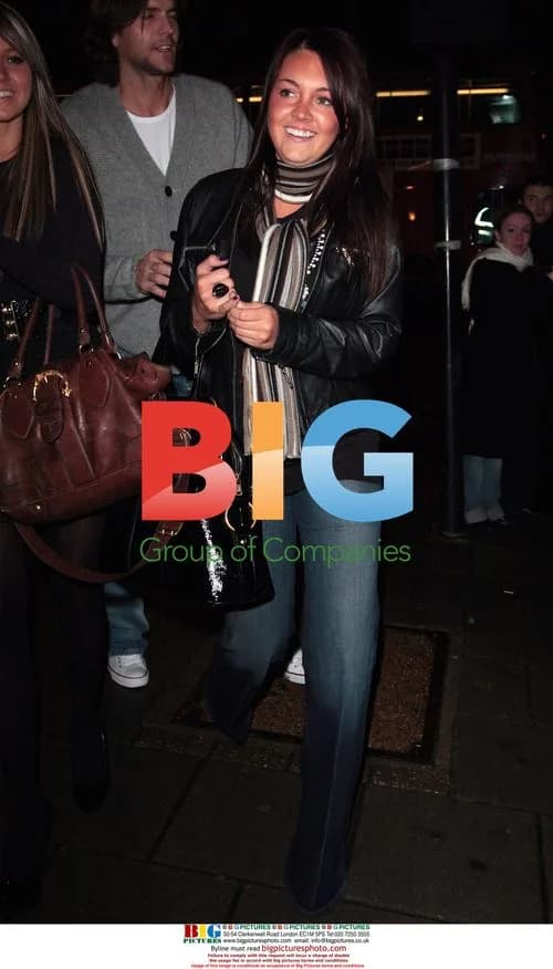 Lacey Turner Leaving London Restaurant