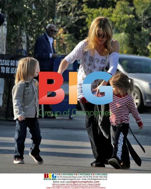 Kate Hudson with son and girlfriend