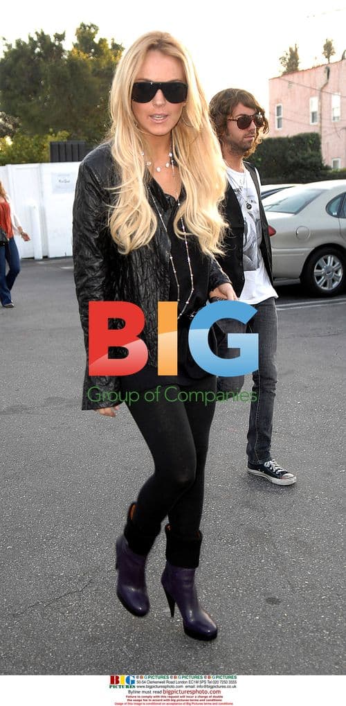 Lindsay Lohan's Big Day Out in Beverly Hills