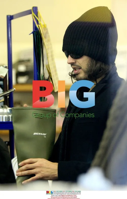 Russell Brand Goes Country Shopping