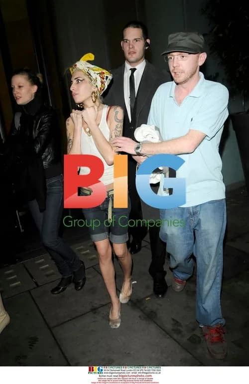 Amy Winehouse Enjoys Night Out