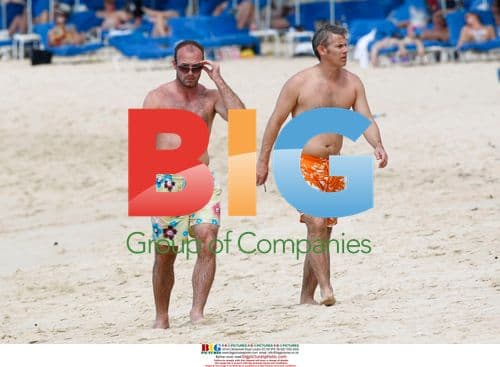 Alan Shearer and Friends Vacation in the Caribbean