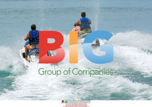 Alan Shearer and Friends Relax in Caribbean