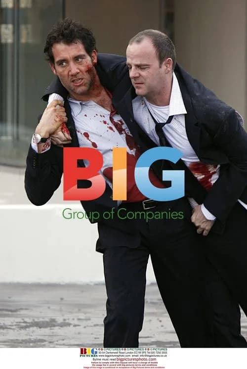 Clive Owen and Brian O'Byrne film for 'The International'