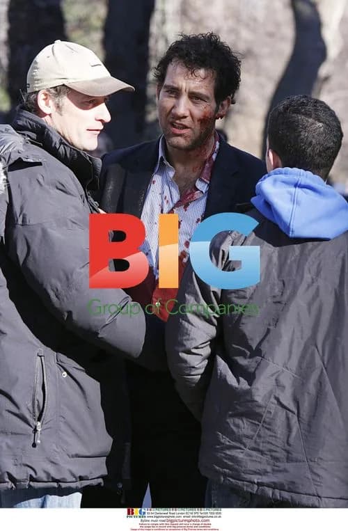 Clive Owen and Brian O'Byrne film 'The International'
