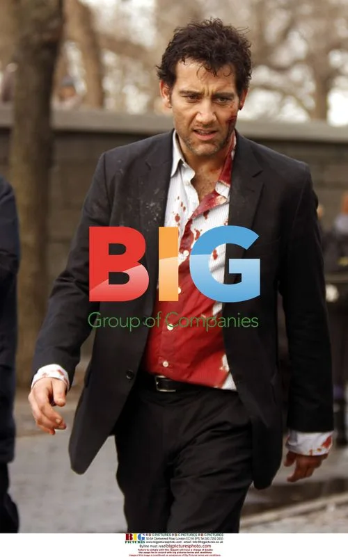 Clive Owen and Brian O'Byrne film 'The International'