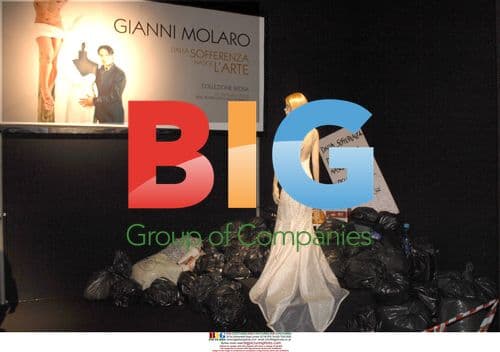 Garbage on the Catwalk in Naples