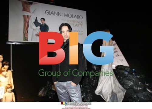 Designer Gianni Molaro puts garbage on catwalk in Naples