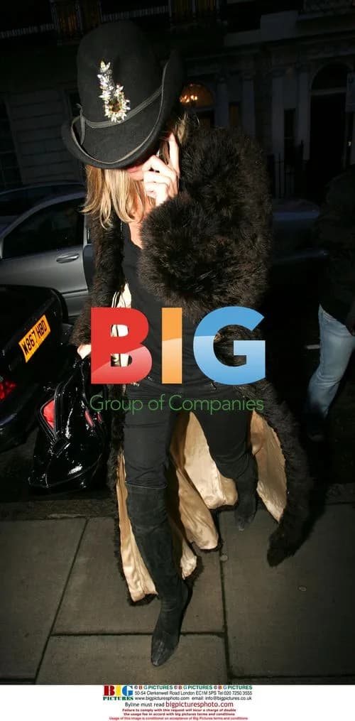 Kate Moss at London Members Club