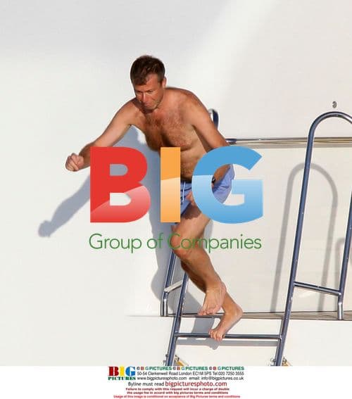 Roman Abramovich on Holiday Yacht