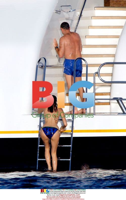 Roman Abramovich Vacationing on Yacht