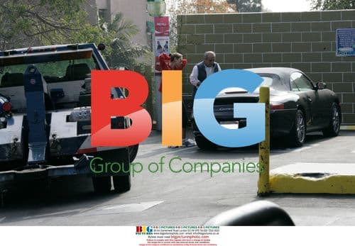 Amanda Brooks Car Breakdown in West Hollywood