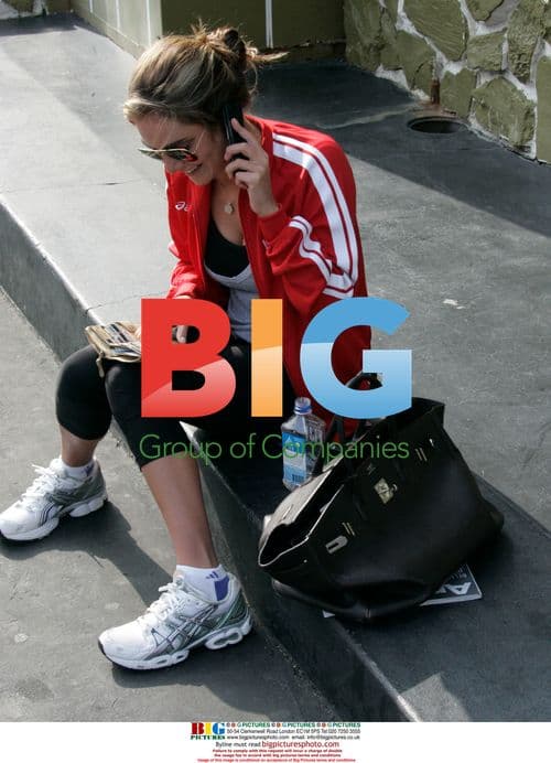 Amanda Brooks' car breakdown in West Hollywood